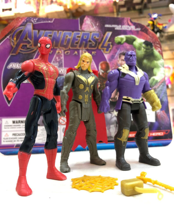Kit muñecos de avengers 3 unidades - Image 2