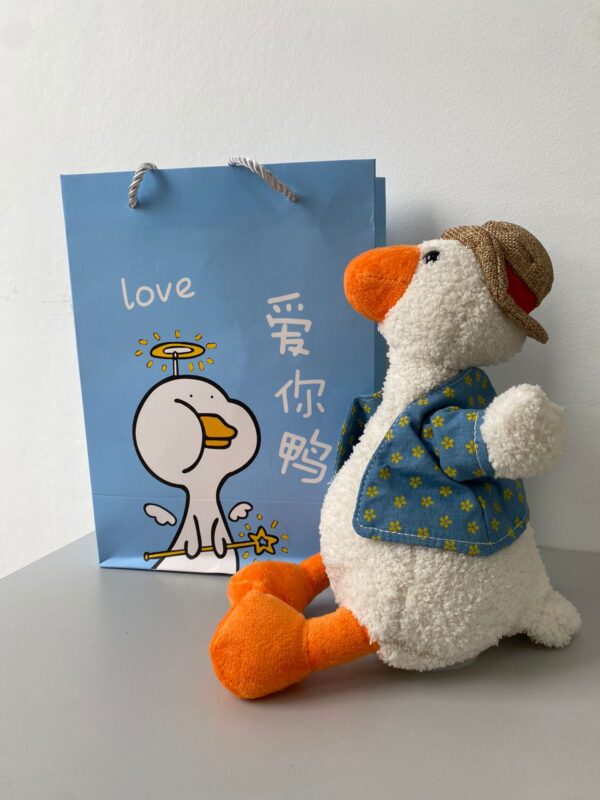 peluche patito parlanchin