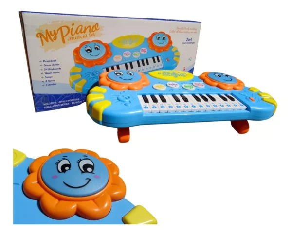 Piano Musical Teclado Electronico 24 Tec