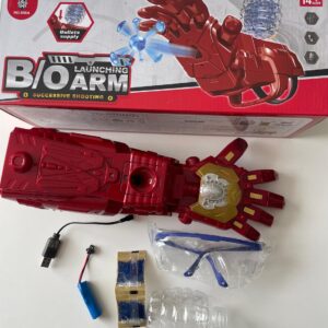 Pistola Iron Man Hidrogel Mano Robot