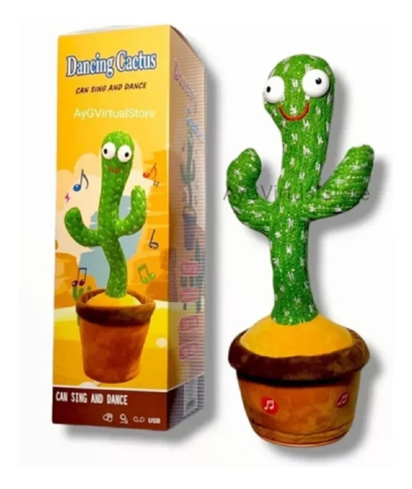 CACTUS BAILARIN IMITA VOZ JUGUETE