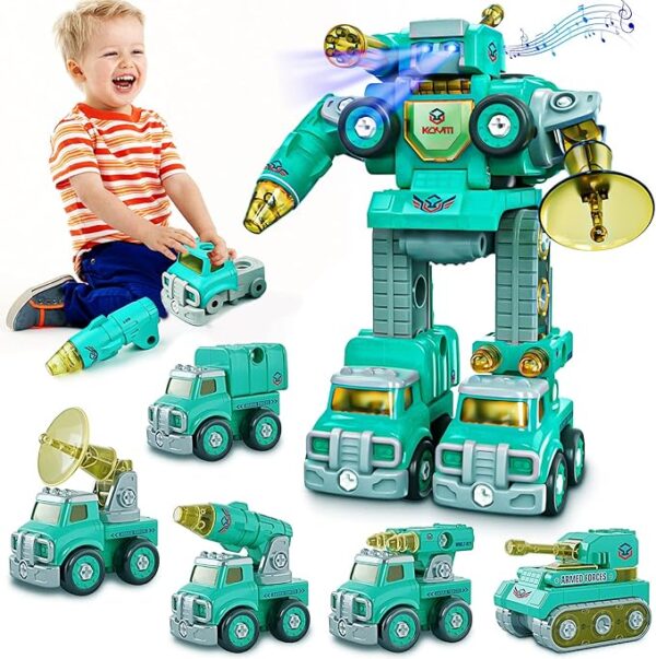 juguete TRANSFORMERS 5 EN 1 - Image 2