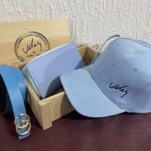 Trio Dama Gorra Correa Billetera cierres