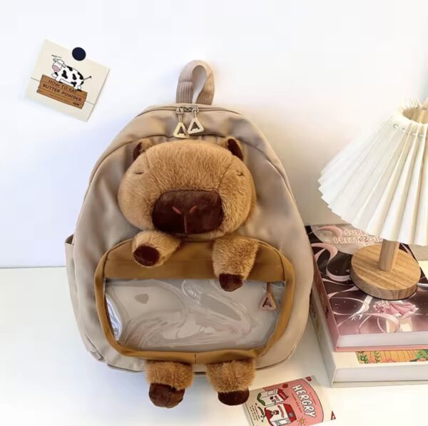 MOCHILA KAWAII ESCOLAR CAPIBARA - Image 5