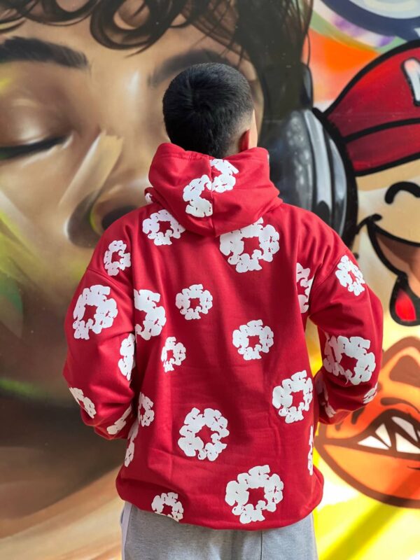 Hoodi estampado flor - Image 2