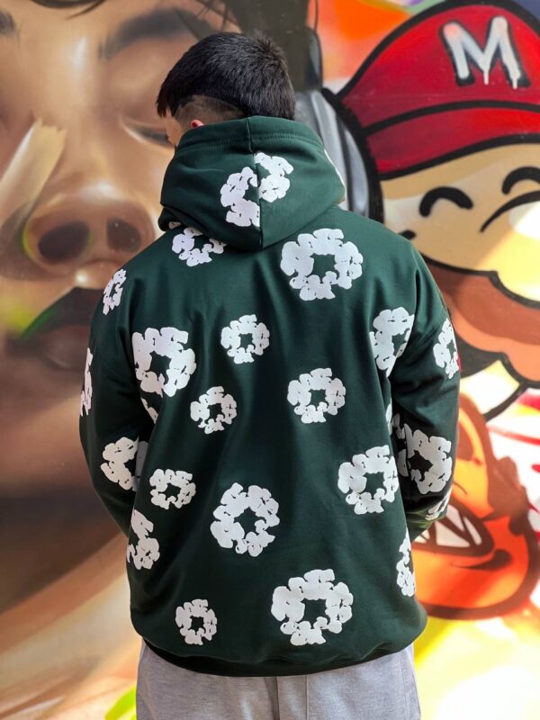 Hoodi estampado flor - Image 4