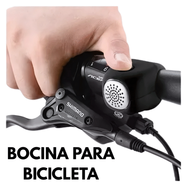 Bocina para Bicicleta tipo timbre silicona
