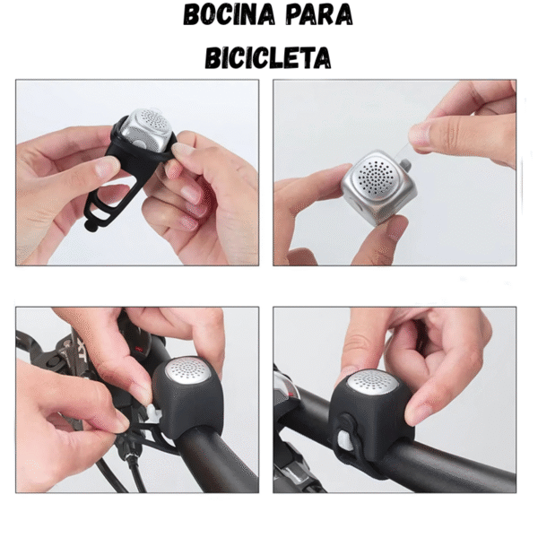 Bocina para Bicicleta tipo timbre silicona - Image 2