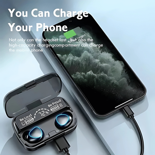 Audífonos Bluetooth Con Carga Tipo C - Image 4