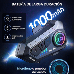 Intercomunicador para casco de Moto