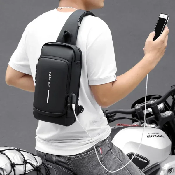 BOLSO DE HOMBRO ANTIRROBO