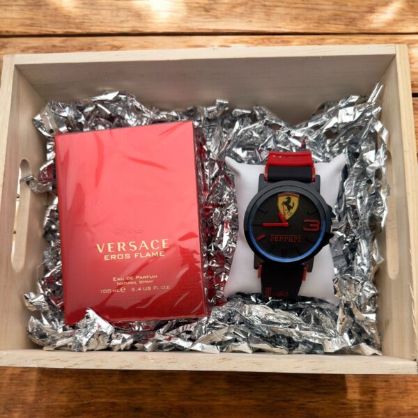COMBO FERRARI RELOJ+PERFUME 3A+CAJA - Image 3
