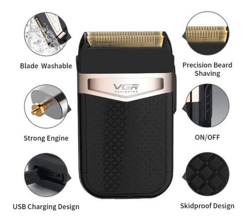 Maquina Afeitadora Eléctrica Vgr V 331 - Image 2