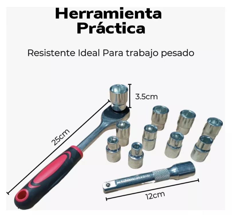 juego de copa rache de 12 piezas - Image 5