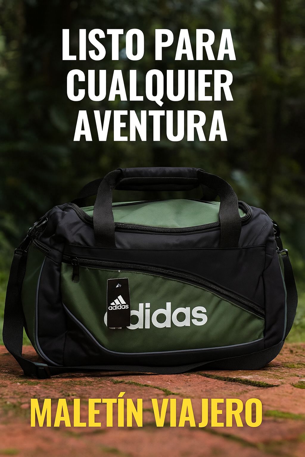 GUAYERA VIAJERA ADIDAS 53X 35CM Mediana - Image 4