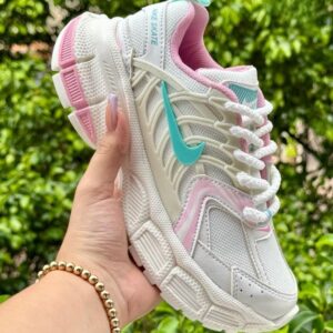 Tenis Nike Skate Beige Rosa Araña Dama