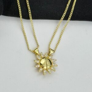 CADENA IMAN DIJE PARA PAREJAS SOL