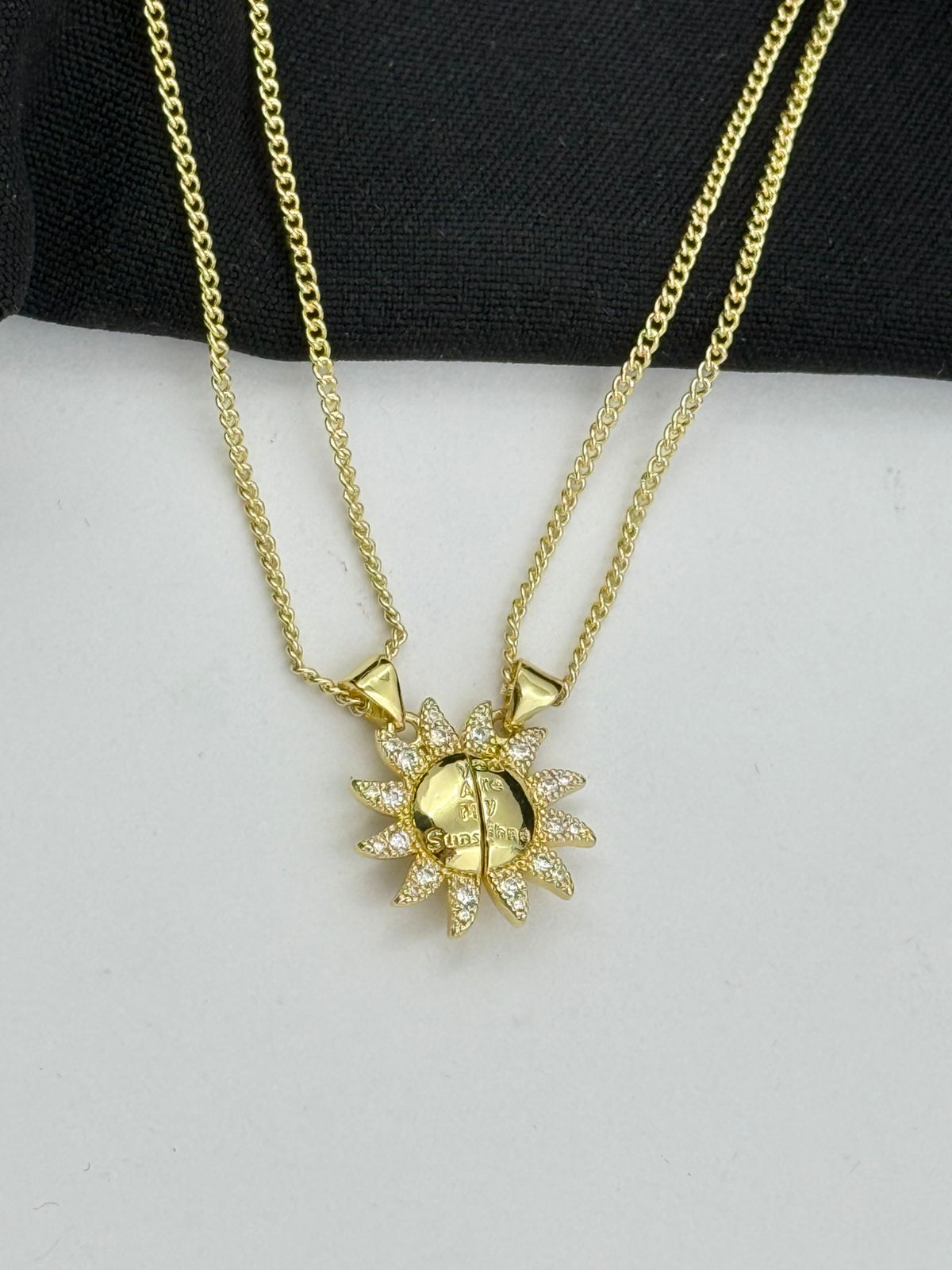 CADENA IMAN DIJE PARA PAREJAS SOL