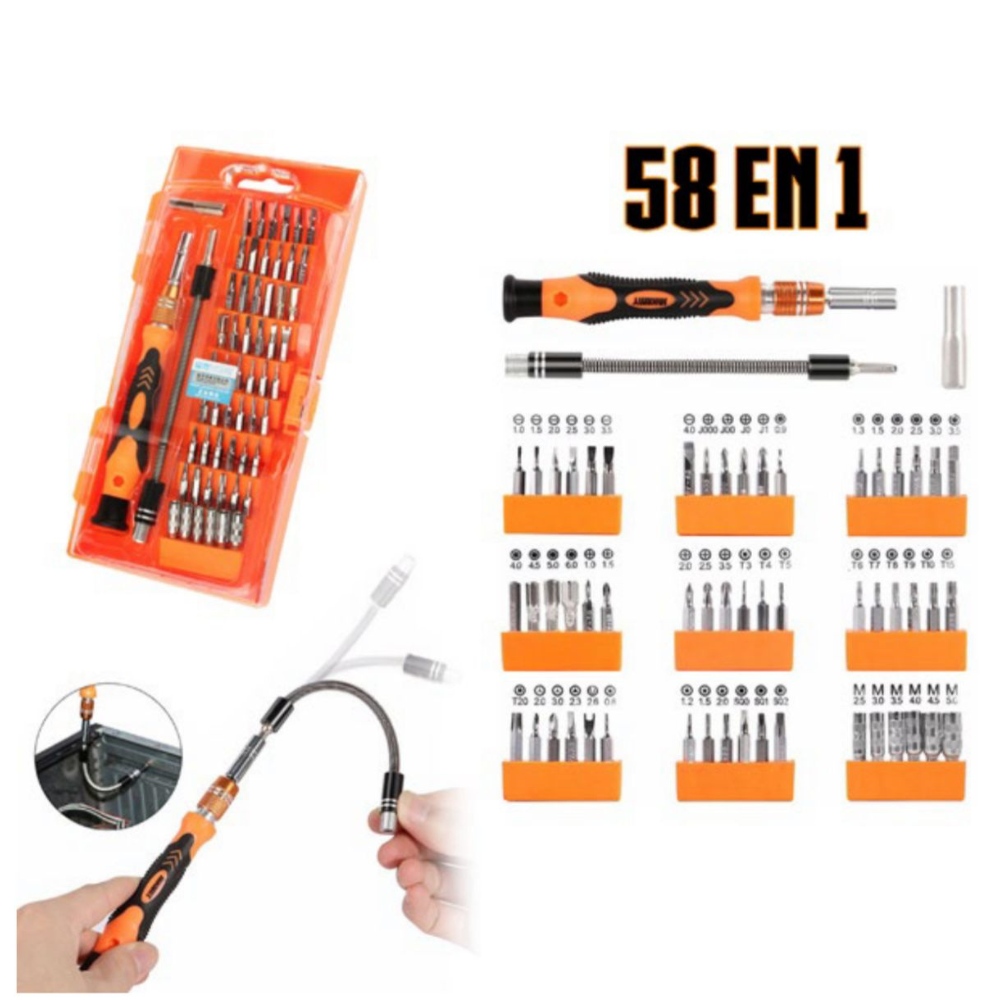 Kit de destornillador precision 58 en 1 - Image 2