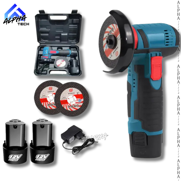 Mini pulidora de disco+doble bateria