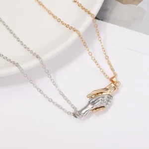 Collar manos magnetico para parejas